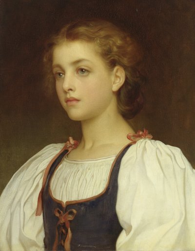 Biondina by Frederic Leighton